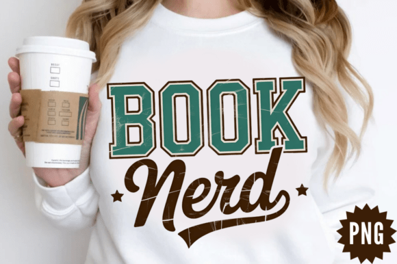 Download Book Nerd Sublimation PNG Design - Premium Resources